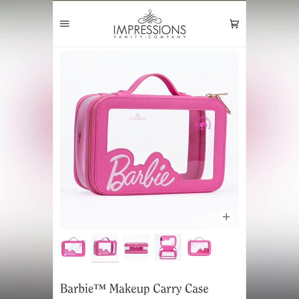 Barbie Makeup Case